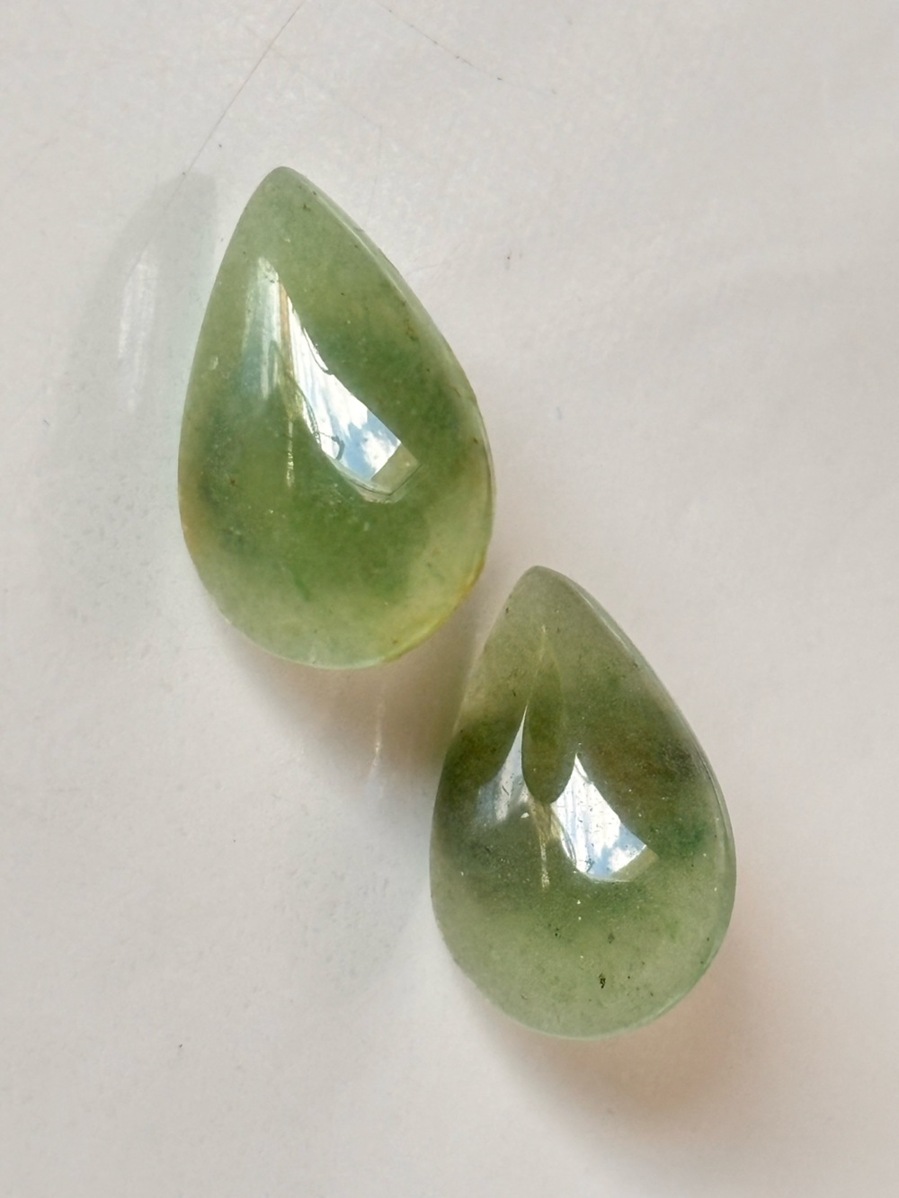 💥FREE💥Drop shape aventurine studs earrings